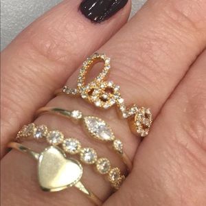 Sterling silver rings